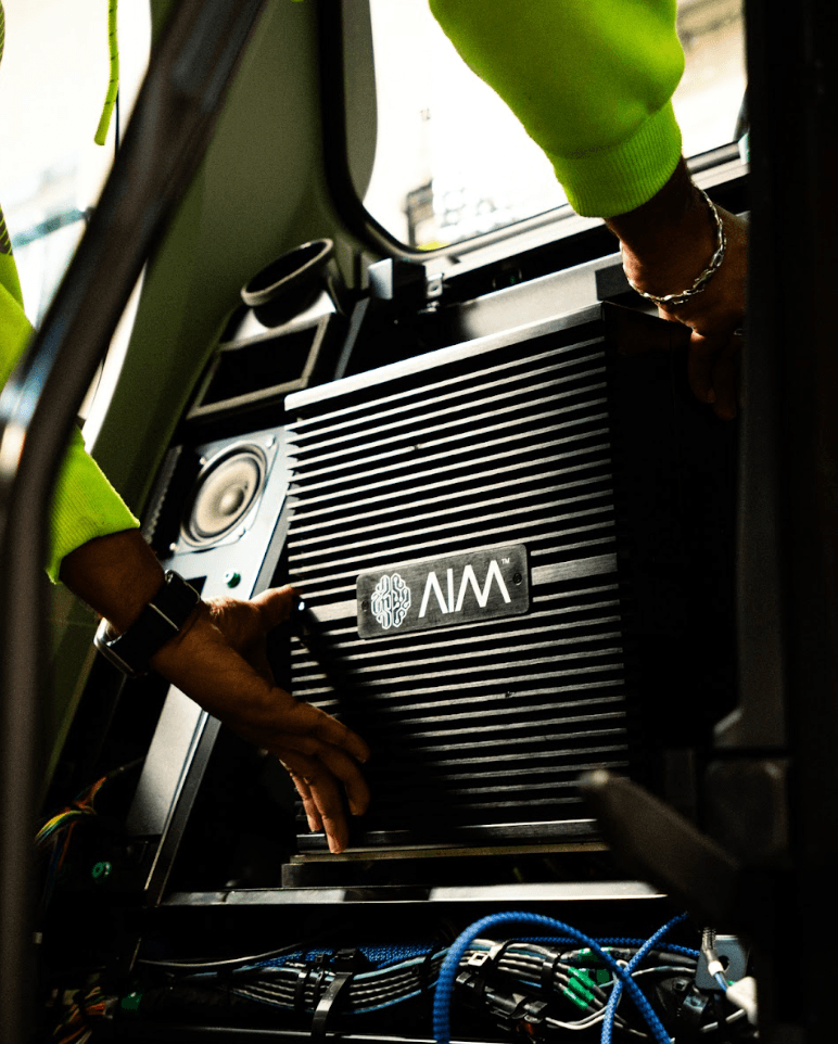 Field-ready hardware on machine